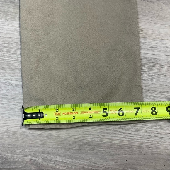 The North Face Men's Khaki hiking pants reflective hems sz 32 - Picture 10 of 12